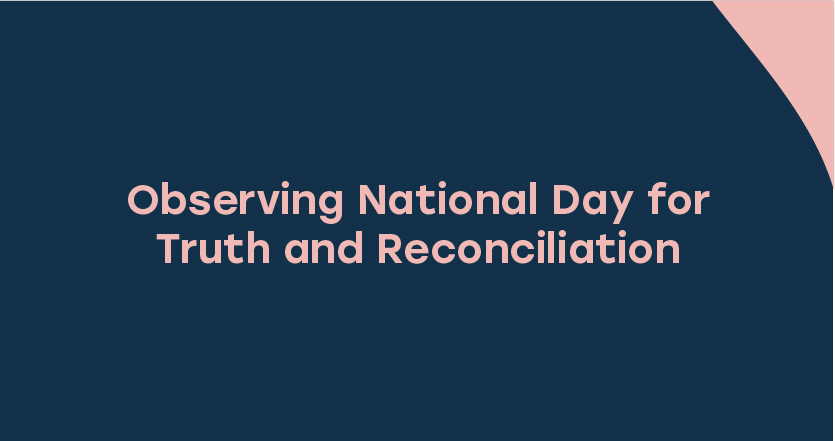 Observing National Day for Truth and Reconciliation