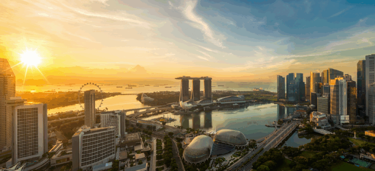 Singapore city landscape